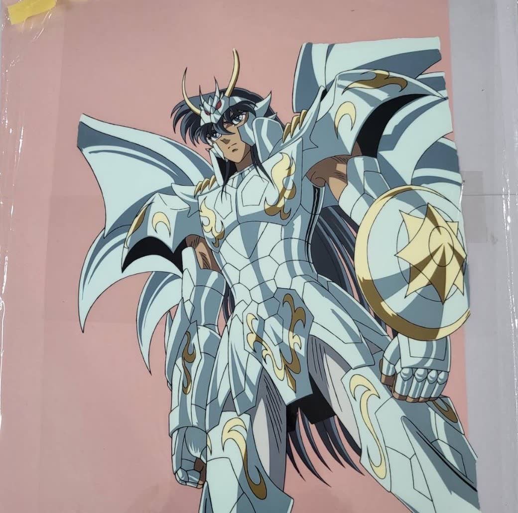 聖闘士星矢の大判セル画(収蔵品)