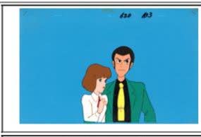 ルパン三世 カリオストロの城のセル画(収蔵品)